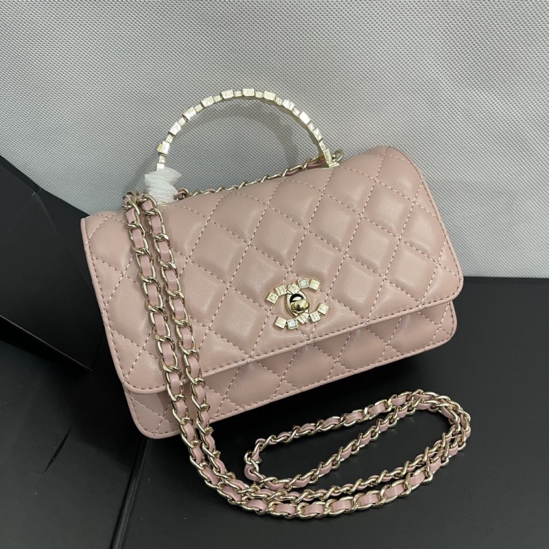 Ch**el top handle bags